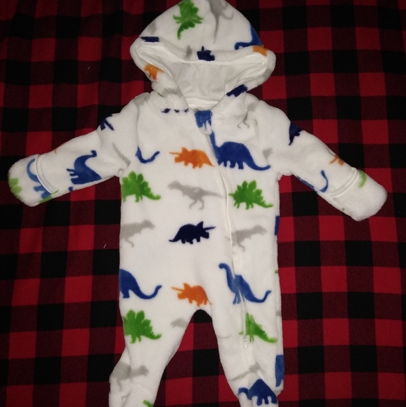 Dinosaur bodysuit one-piece - Picture 1 of 3